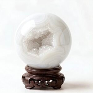 sphère agate druzzy