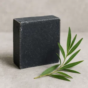 savon purifiant détox huile essentielle tea tree charbon actif