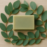 savon purifiant à l'huile essentielle d'eucalyptus